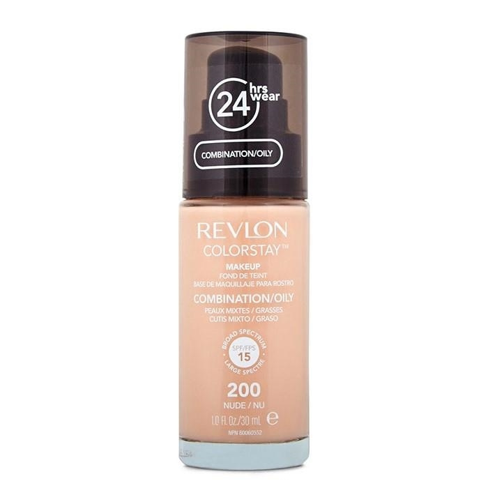 Revlon Colorstay Makeup Combination/Oily Skin - 200 Nude 30ml i gruppen HELSE OG SKJØNNHET / Makeup / Makeup ansikt / Foundation hos TP E-commerce Nordic AB (A12877)