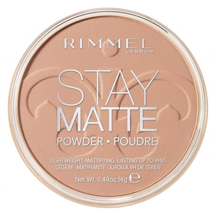 Rimmel Stay Matte Powder 008 Cashmere 14g i gruppen HELSE OG SKJØNNHET / Makeup / Makeup ansikt / Pudder hos TP E-commerce Nordic AB (A12897)