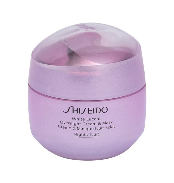Shiseido White Lucent Overnight Cream And Mask 75ml i gruppen HELSE OG SKJØNNHET / Hudpleie / Ansikt / Ansiktskrem hos TP E-commerce Nordic AB (A13016)