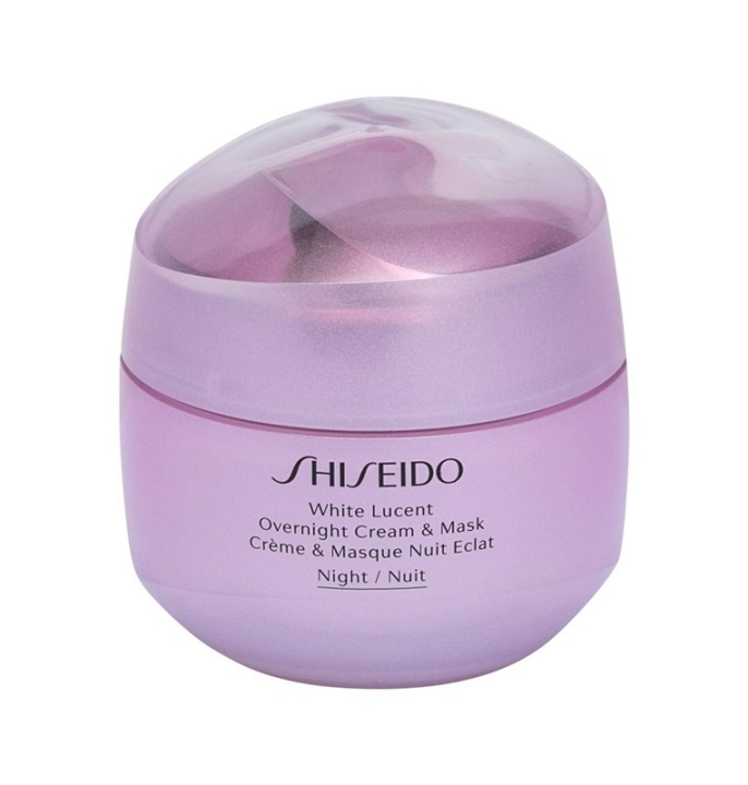 Shiseido White Lucent Overnight Cream And Mask 75 ml i gruppen HELSE OG SKJØNNHET / Hudpleie / Ansikt / Nattkrem hos TP E-commerce Nordic AB (A13016)