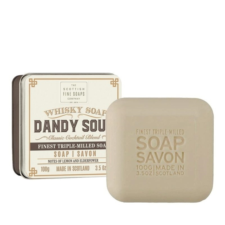Scottish Fine Soaps Soap Bar Dandy Sour 100g i gruppen HELSE OG SKJØNNHET / Hår & styling / Skjeggpleie / Annen skjeggpleie hos TP E-commerce Nordic AB (A13055)