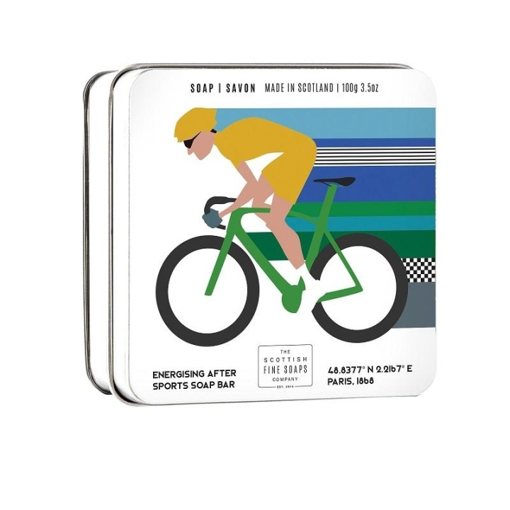 Scottish Fine Soaps Sports Soap Bar Cycling 100g i gruppen HELSE OG SKJØNNHET / Hår & styling / Skjeggpleie / Annen skjeggpleie hos TP E-commerce Nordic AB (A13059)