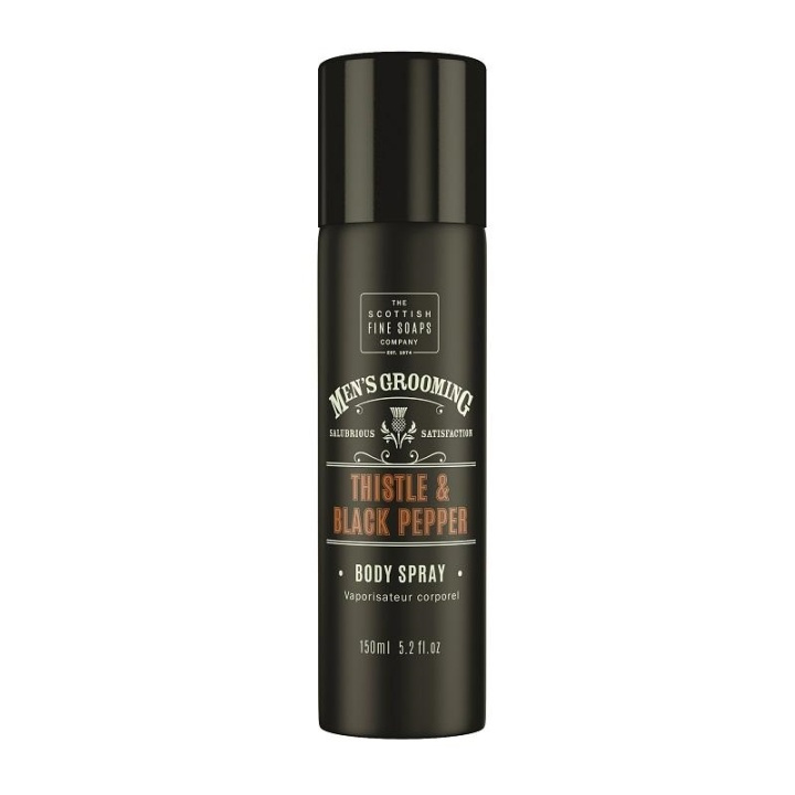 Scottish Fine Soaps Thistle & Black Pepper Body Spray 150ml i gruppen HELSE OG SKJØNNHET / Gavesett / Gavesett for ham hos TP E-commerce Nordic AB (A13068)