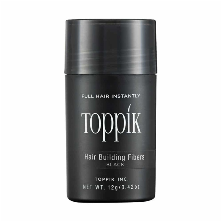 Toppik Hair Building Fibers Regular 12g - Svart i gruppen HELSE OG SKJØNNHET / Hår & styling / Hårstyling / Volumprodukter hos TP E-commerce Nordic AB (A13103)