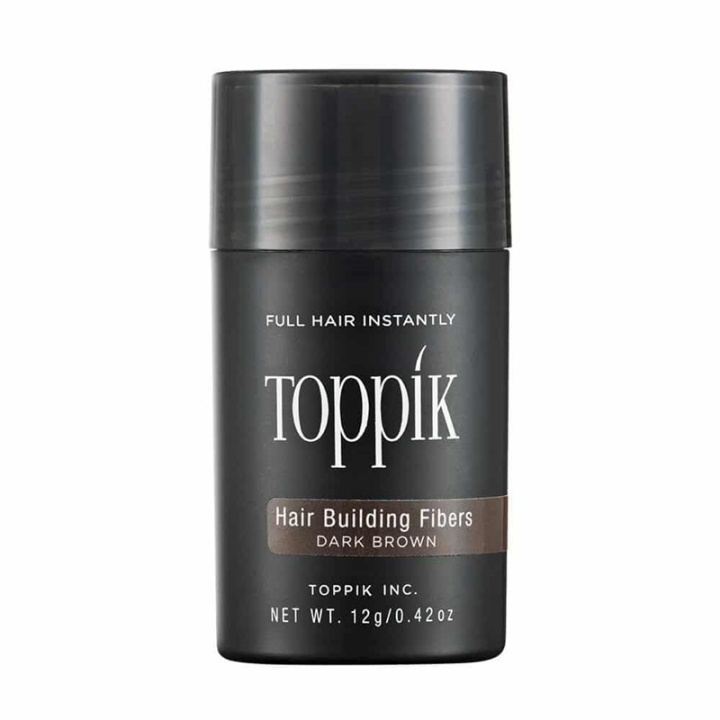 Toppik Hair Building Fibers Regular 12g - Mørkebrun i gruppen HELSE OG SKJØNNHET / Hår & styling / Hårstyling / Volumprodukter hos TP E-commerce Nordic AB (A13104)