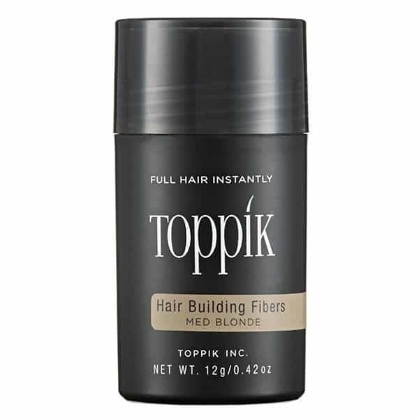 Toppik Hair Building Fibers Regular 12g - Medium Blonde i gruppen HELSE OG SKJØNNHET / Hår & styling / Hårstyling / Volumprodukter hos TP E-commerce Nordic AB (A13107)
