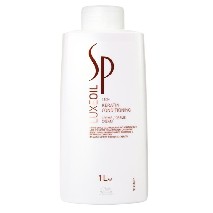 WELLA SP LuxeOil Keratin Conditioning Cream 1000 ml i gruppen HELSE OG SKJØNNHET / Hår & styling / Hårpleie / Balsam hos TP E-commerce Nordic AB (A13155)