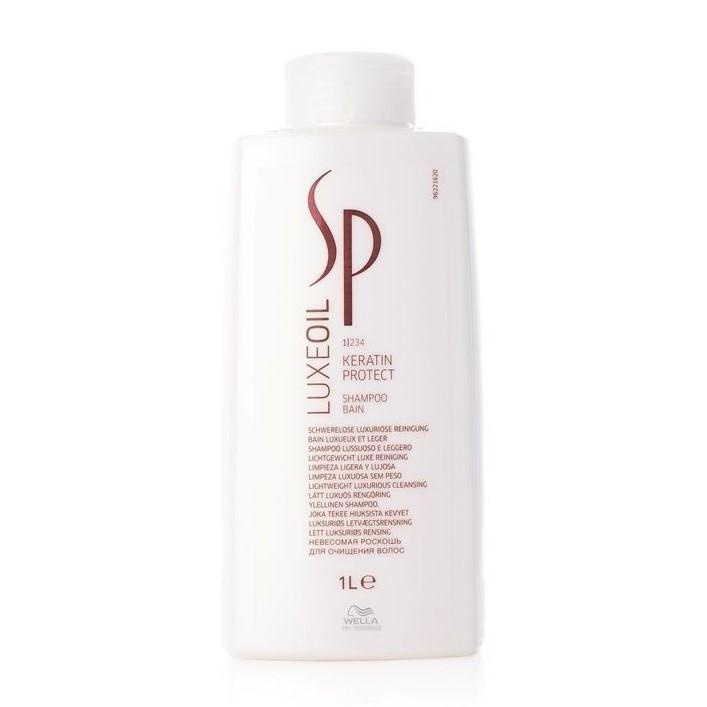 Wella SP LuxeOil Keratin Protect Shampoo 1000ml i gruppen HELSE OG SKJØNNHET / Hår & styling / Hårpleie / Sjampo hos TP E-commerce Nordic AB (A13157)