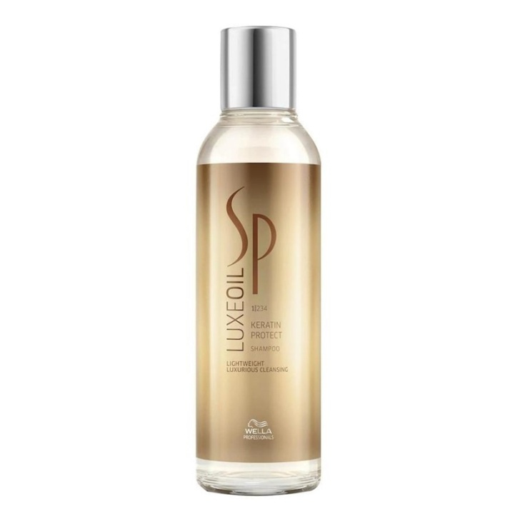 WELLA SP LuxeOil Keratin Protect Shampoo 200 ml i gruppen HELSE OG SKJØNNHET / Hår & styling / Hårpleie / Sjampo hos TP E-commerce Nordic AB (A13158)