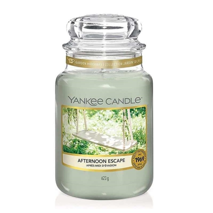 Yankee Candle Classic Large Jar Afternoon Escape 623 g i gruppen HELSE OG SKJØNNHET / Duft og parfyme / Andre dufter / Duftlys hos TP E-commerce Nordic AB (A13260)