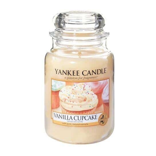 Yankee Candle Classic Large Jar Vanilla Cupcake 623 g i gruppen HELSE OG SKJØNNHET / Duft og parfyme / Andre dufter / Duftlys hos TP E-commerce Nordic AB (A13267)