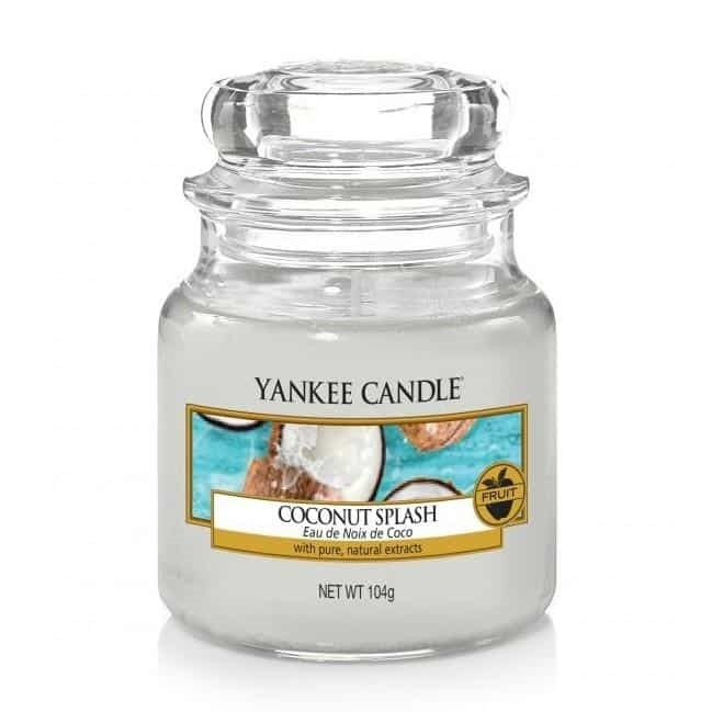 Yankee Candle Classic Medium Jar Coconut Splash 411g i gruppen HELSE OG SKJØNNHET / Duft og parfyme / Andre dufter / Duftlys hos TP E-commerce Nordic AB (A13281)