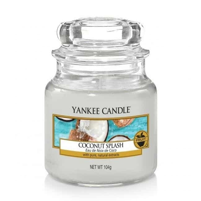 Yankee Candle Classic Medium Jar Coconut Splash 411 g i gruppen HELSE OG SKJØNNHET / Duft og parfyme / Andre dufter / Duftlys hos TP E-commerce Nordic AB (A13281)