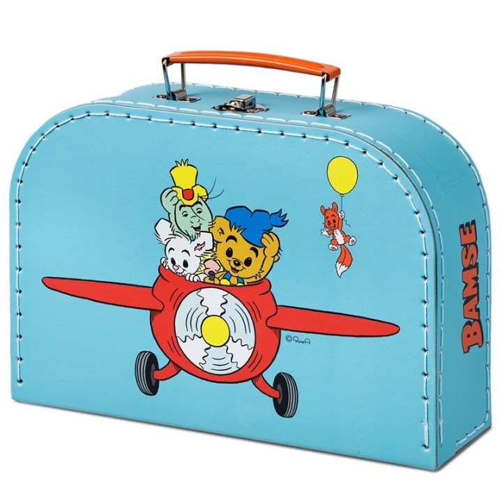 Bamse Resväska 25cm i gruppen LEKER, BARN OG BABY / Barnerom / Lagring hos TP E-commerce Nordic AB (A13346)