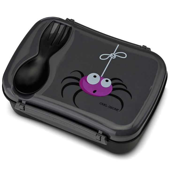 Carl Oscar N\'ice Box matboks med kjøleblokk Grå i gruppen LEKER, BARN OG BABY / Spise & drikke / Barneserviser hos TP E-commerce Nordic AB (A13369)