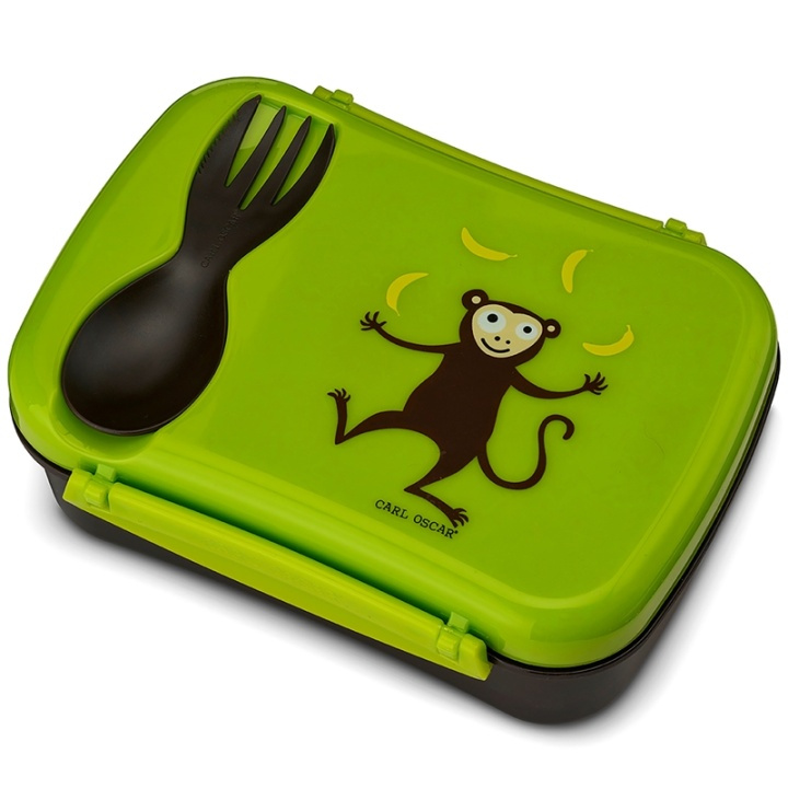 Carl Oscar N\'ice Box matboks med kjøleblokk Lime i gruppen LEKER, BARN OG BABY / Spise & drikke / Barneserviser hos TP E-commerce Nordic AB (A13370)