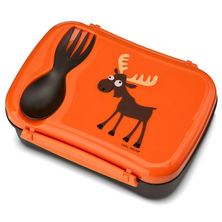 Carl Oscar N\'ice Box matboks med kjøleblokk Orange i gruppen LEKER, BARN OG BABY / Spise & drikke / Barneserviser hos TP E-commerce Nordic AB (A13373)