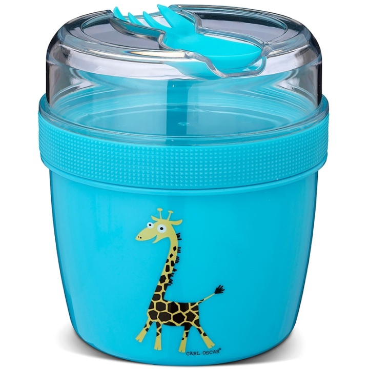 Carl Oscar N\'ice Cup - Matboks med kjøleskive Turkis i gruppen LEKER, BARN OG BABY / Spise & drikke / Barneserviser hos TP E-commerce Nordic AB (A13377)