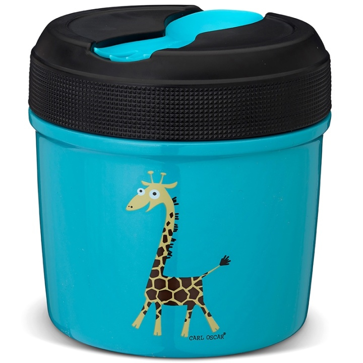 Carl Oscar TEMP LunchJar Food Mash 0,5L Turkis i gruppen SPORT, FRITID & HOBBY / Friluftsliv / Termoser og flasker hos TP E-commerce Nordic AB (A13388)
