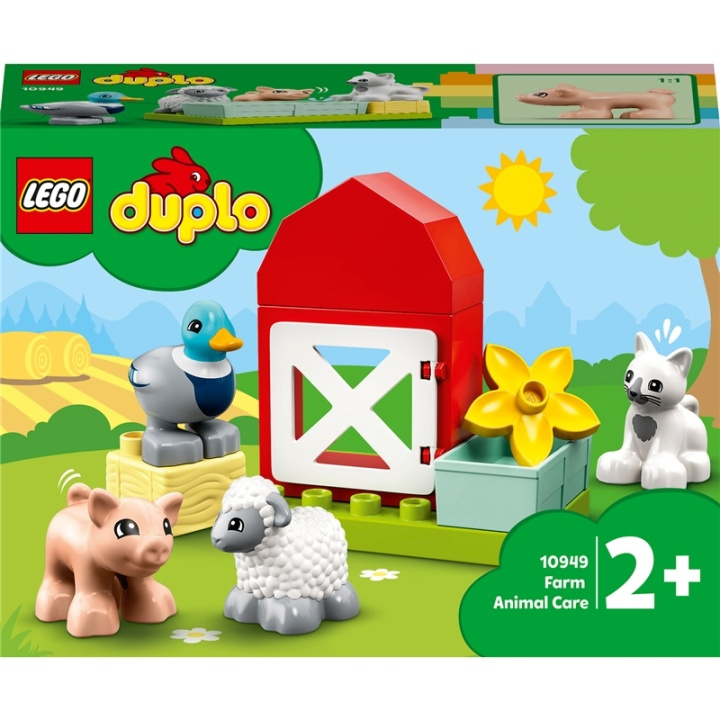 Lego DUPLO Town - Bondegårdsdyr til i gruppen LEKER, BARN OG BABY / Leker / Byggeleker / Lego hos TP E-commerce Nordic AB (A13450)