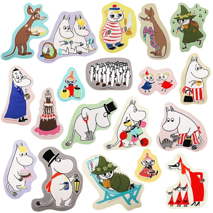Mumin Magnetisk lek i gruppen LEKER, BARN OG BABY / Leker / Byggeleker / Byggeklosser hos TP E-commerce Nordic AB (A13495)