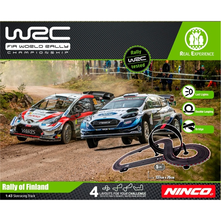 Ninco WRC Rally of Finland i gruppen LEKER, BARN OG BABY / Radiostyrt / Bilbaner / Baner hos TP E-commerce Nordic AB (A13508)