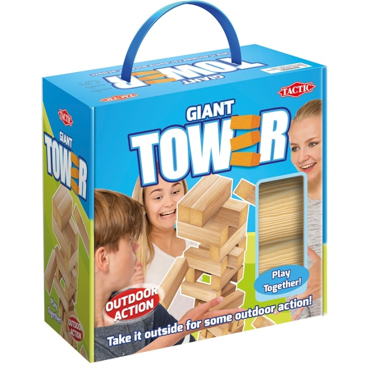 Tactic XL Tower i pappeske i gruppen LEKER, BARN OG BABY / Spill / Brettspill hos TP E-commerce Nordic AB (A13616)