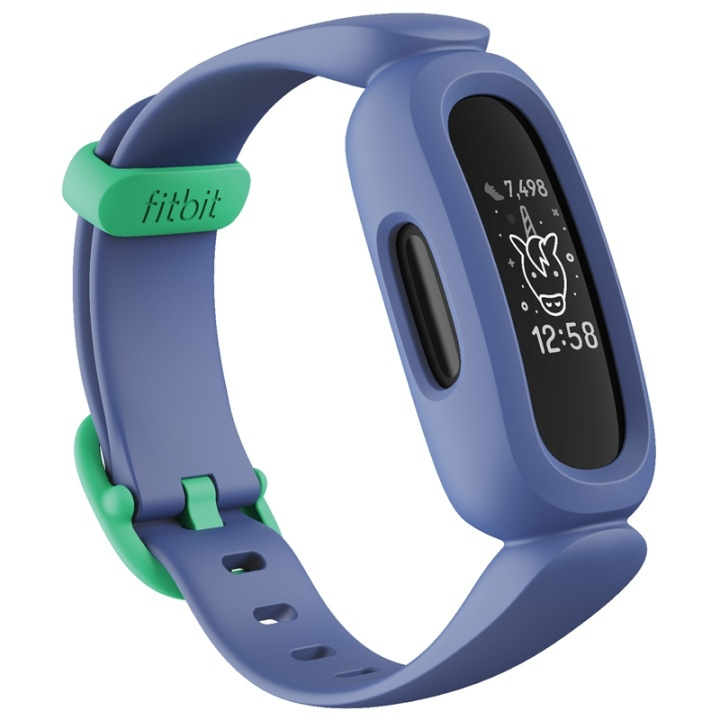 Fitbit Ace 3, Blue/Green i gruppen SPORT, FRITID & HOBBY / Smartwatch og Aktivitetsmålere / Aktivitetsmålere hos TP E-commerce Nordic AB (A13648)