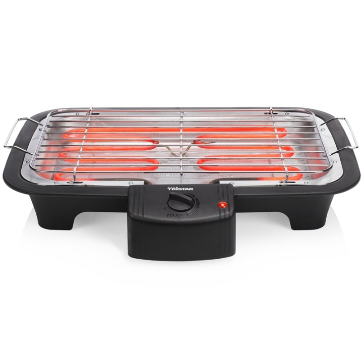 Tristar Elektrisk grill for bord BQ-2813 37X21cm 2000W i gruppen HJEM, HUS OG HAGE / Hageprodukter / Griller & Grilltilbehør hos TP E-commerce Nordic AB (A13697)