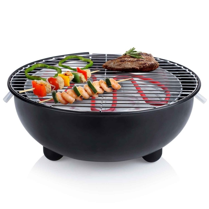 Tristar El-grill Ø30cm Bordsmodell i gruppen HJEM, HUS OG HAGE / Hageprodukter / Griller & Grilltilbehør hos TP E-commerce Nordic AB (A13701)