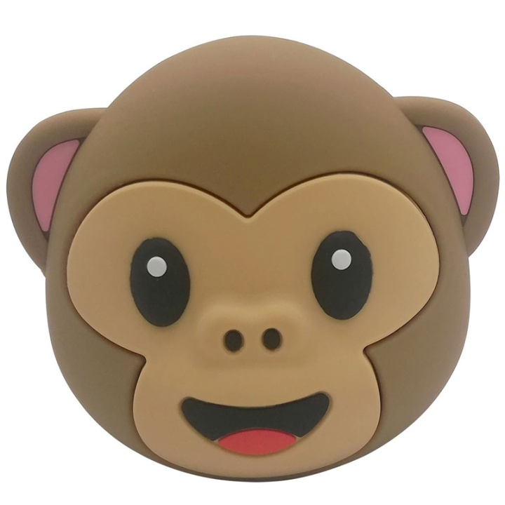 Celly PowerBank Emoji Monkey 2200 mA i gruppen SMARTTELEFON & NETTBRETT / Ladere og Kabler / Powerbanks hos TP E-commerce Nordic AB (A13758)