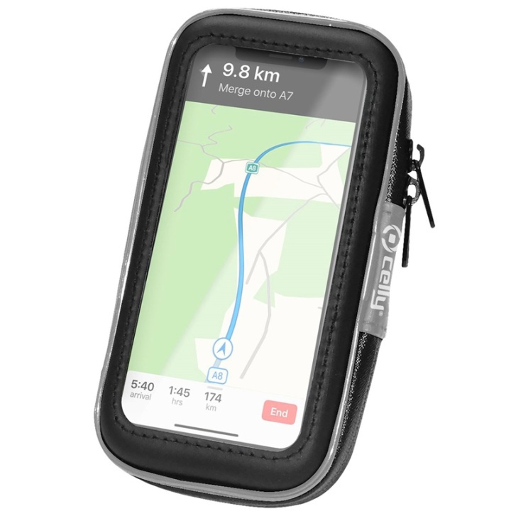 Celly Vannbestandig mobiltelefonholder for sykkel i gruppen SPORT, FRITID & HOBBY / Sportsutstyr / Sykkeltilbehør / Annet sykkeltilbehør hos TP E-commerce Nordic AB (A13766)