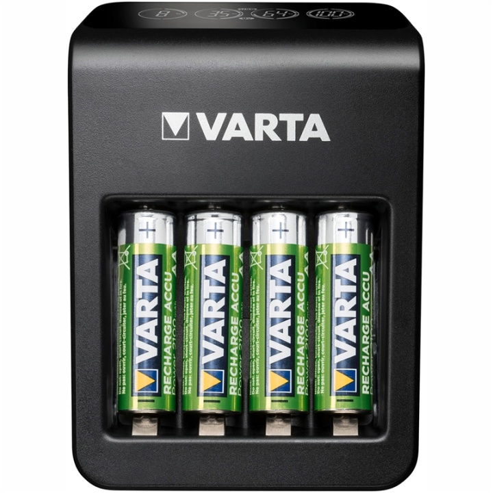 Varta LCD Plug Carger+ AA/AAA/9V + U i gruppen Elektronikk / Batterier & Ladere / Batterilader hos TP E-commerce Nordic AB (A13895)