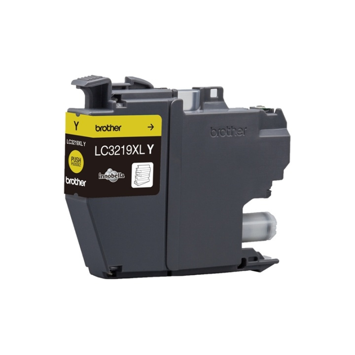 Brother LC-3219XLY blekkpatroner Original gul i gruppen Datautstyr / Skrivere og tilbehør / Blekk og toner / Blekkpatroner / Brother hos TP E-commerce Nordic AB (A14025)