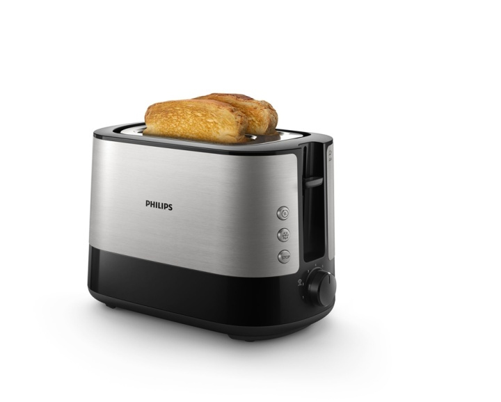 Philips Viva Collection brødrister med to ekstra brede rom Brødrister i gruppen HJEM, HUS OG HAGE / Husholdningsapparater / Brødristere og toastjern / Brødristere hos TP E-commerce Nordic AB (A14258)