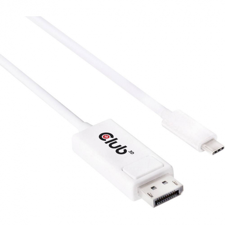 Club 3D USB 3.1 Type C-kabel til DisplayPort 1,2 m i gruppen Datautstyr / Kabler og adaptere / DisplayPort / Adaptere hos TP E-commerce Nordic AB (A14280)