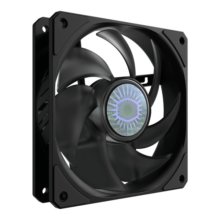 Cooler Master Sickleflow 120 Computer Bag Fan 12 cm svart i gruppen Datautstyr / PC-Komponenter / Kjøling / Vifter hos TP E-commerce Nordic AB (A14368)