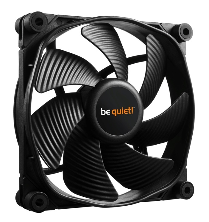 be quiet! SilentWings 3 PWM-vifte 12 cm svart i gruppen Datautstyr / PC-Komponenter / Kjøling / Vifter hos TP E-commerce Nordic AB (A14387)