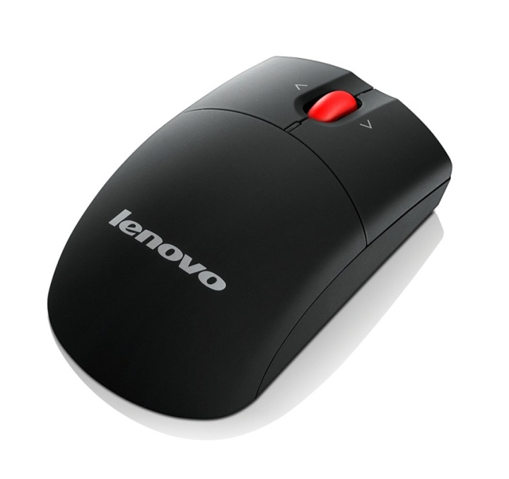 Lenovo Laser Wireless Mouse datormöss RF Trådlös 1600 DPI i gruppen Datautstyr / Mus & Tastatur / Mus / Trådløs hos TP E-commerce Nordic AB (A14407)