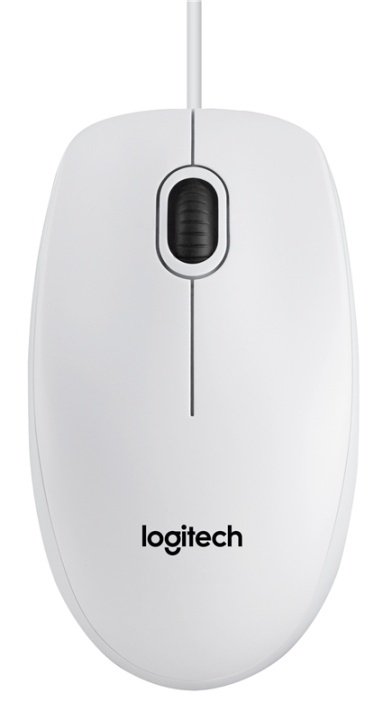 Logitech B100 datormöss Ambidextrous USB Type-A Optisk 800 DPI i gruppen Datautstyr / Mus & Tastatur / Mus / via kabel hos TP E-commerce Nordic AB (A14411)