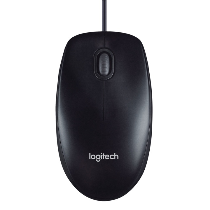 Logitech M100 datormöss Ambidextrous USB Type-A Optisk 1000 DPI i gruppen Datautstyr / Mus & Tastatur / Mus / via kabel hos TP E-commerce Nordic AB (A14422)