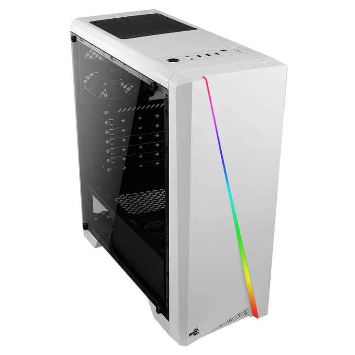 Aerocool Cyclon Midi Tower Hvit i gruppen Datautstyr / PC-Komponenter / Chassis hos TP E-commerce Nordic AB (A14499)