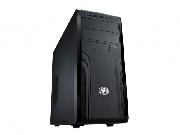 Cooler Master CM Force 500 Midi Tower Svart i gruppen Datautstyr / PC-Komponenter / Chassis hos TP E-commerce Nordic AB (A14501)