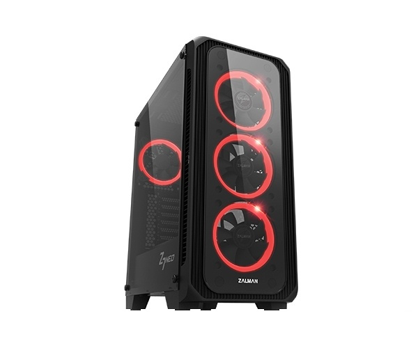 Zalman Z7 Neo Midi Tower Svart i gruppen Datautstyr / PC-Komponenter / Chassis hos TP E-commerce Nordic AB (A14560)