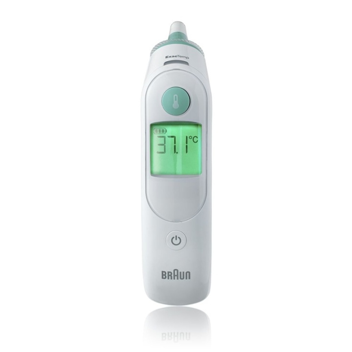 Braun ThermoScan 6 Kontakttermometer Hvite øreknapper i gruppen HELSE OG SKJØNNHET / Helsepleie / Febertermometer hos TP E-commerce Nordic AB (A14562)