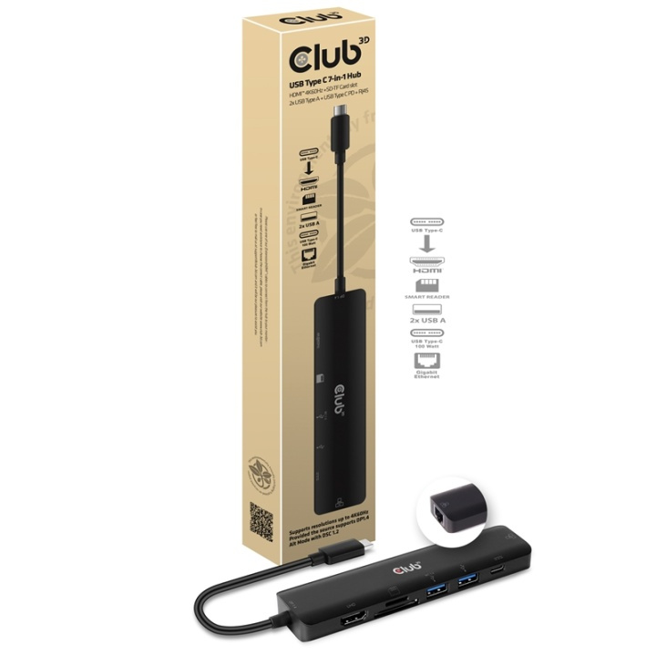 CLUB3D CSV-1592 Dockingstasjoner for bærbare datamaskiner Docking Svart i gruppen Datautstyr / Bærbare datamaskiner og tilbehør / Dokkingstasjoner hos TP E-commerce Nordic AB (A14585)