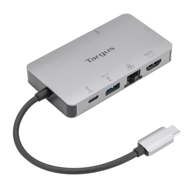 Targus DOCK419 Kabel USB 3.2 Gen 1 (3.1 Gen 1) Type-C Grå i gruppen Datautstyr / Bærbare datamaskiner og tilbehør / Dokkingstasjoner hos TP E-commerce Nordic AB (A14593)