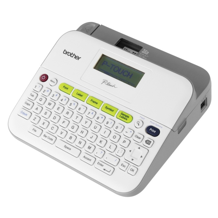 Brother PT-D400 Termisk etikettskriver Farge 180 x 180 DPI TZe QWERTY i gruppen Datautstyr / Skrivere og tilbehør / Skrivere / Strekkode- og etikettskrivere hos TP E-commerce Nordic AB (A14633)