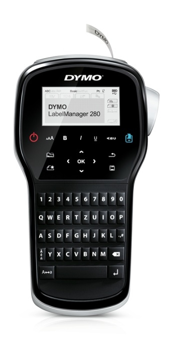 DYMO LabelManager T 280 QWERTY i gruppen Datautstyr / Skrivere og tilbehør / Skrivere / Merkemaskiner og tilbehør / Skrive og tilbehør hos TP E-commerce Nordic AB (A14644)