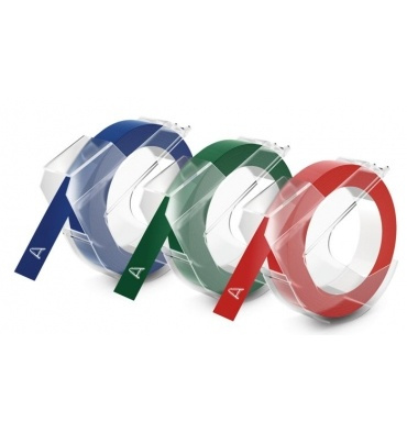 DYMO 3D label tapes etikett-tejp i gruppen Datautstyr / Skrivere og tilbehør / Skrivere / Merkemaskiner og tilbehør / Etiketter hos TP E-commerce Nordic AB (A14675)
